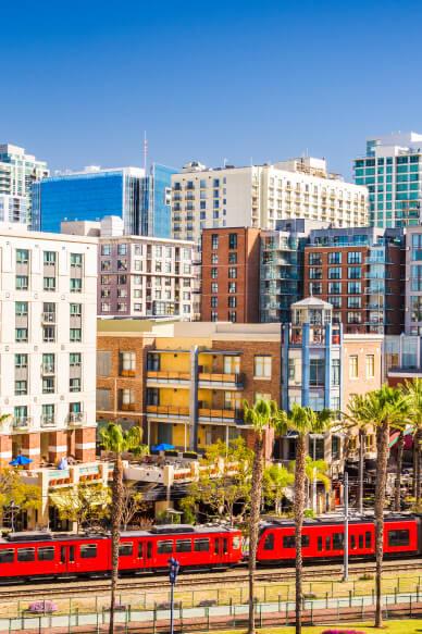 car rental in the california